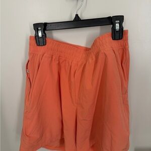 lululemon athletica Men's Orange Pace Breaker Shorts